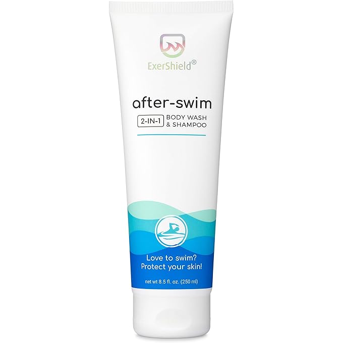 Exershield Chlorine Removing Neutralising After Swim Body Shampoo Wash